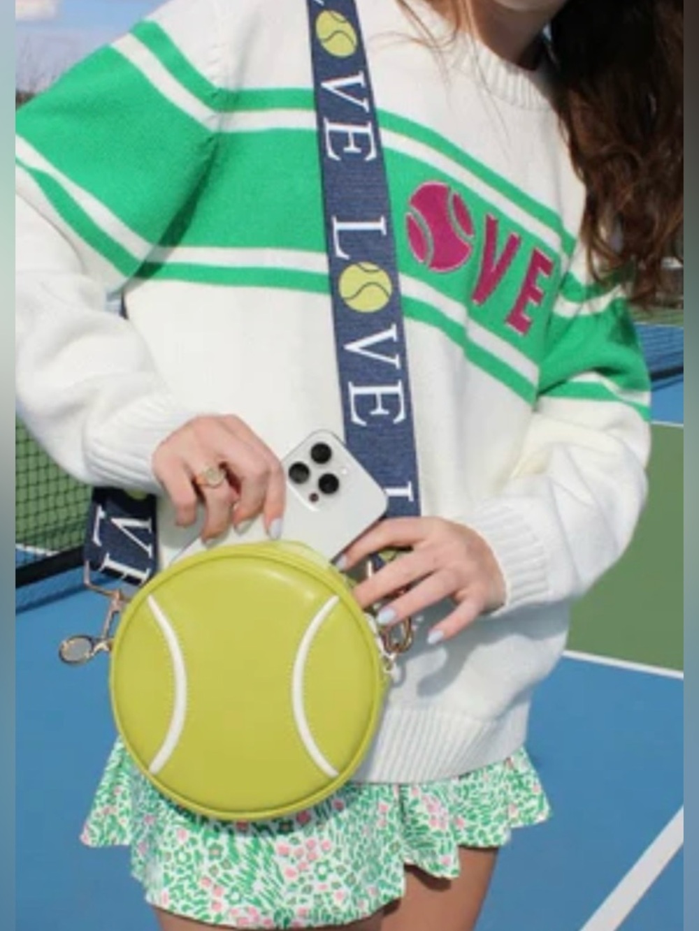 Bad Aces Tennis Ball Bag